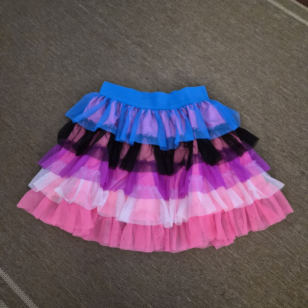 Target Multicolor Layered Mini Skirt